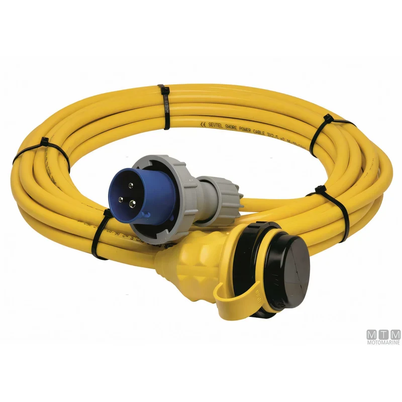 Cavo Banchina MTM con Presa Marinco e Spina CE IP67