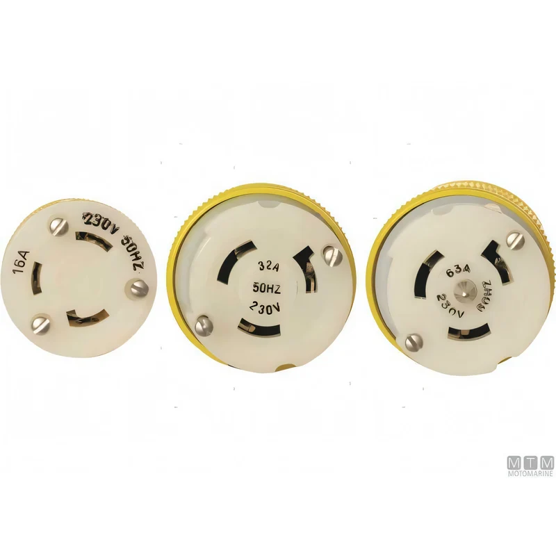 Spina Marinco per Collegamento a Banchina 220V