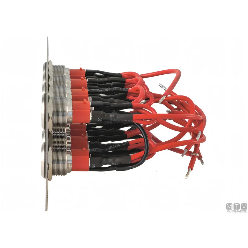 Pannello Quadro Elettrico Inox con Pulsanti Inox MTM