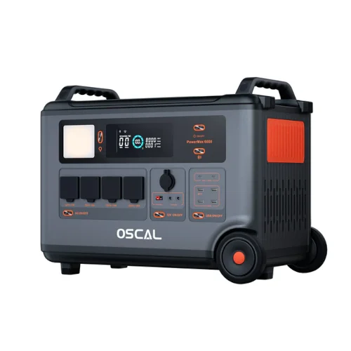 Power Station Portatile Espandibile 6000W 3600Wh Oscal Power Max 6000