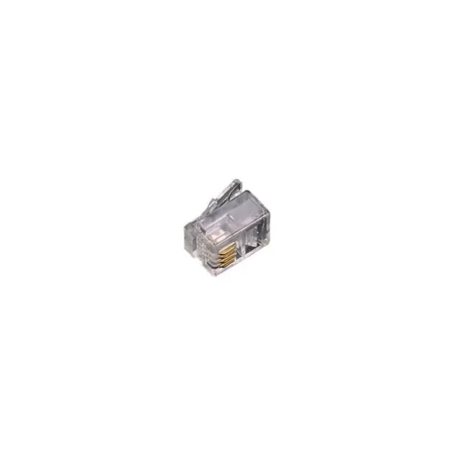 Fanton Connettore Plug RJ11 con Contatti Dorati - 22290