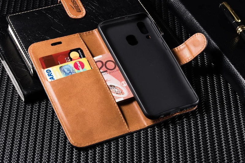 Case Collection per Cover Samsung A21s - Custodia a Libro in Pelle con Slot Carte [Blocco RFID] Antiurto [Cavalletto] Portafoglio per Cover Samsung Galaxy A21s