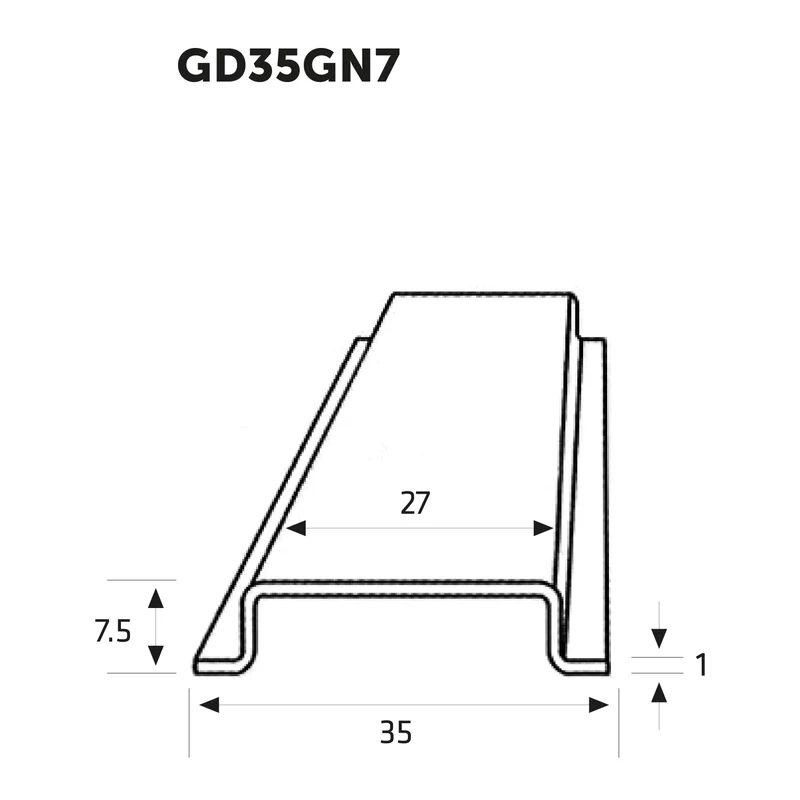 Guide DIN e staffe per supporto apparecchiature elettriche