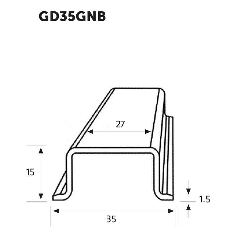 Guide DIN e staffe per supporto apparecchiature elettriche