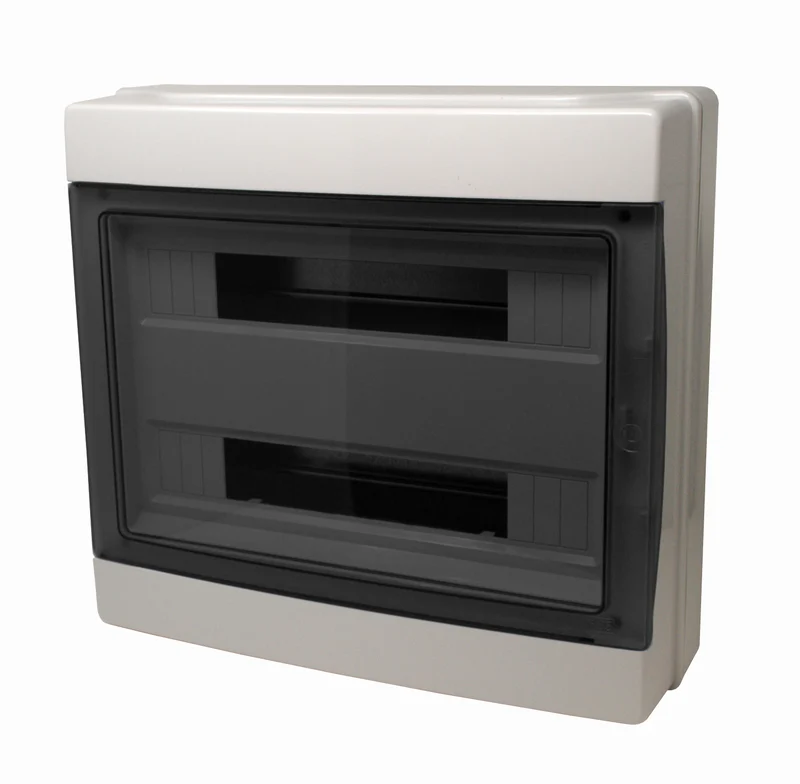 Centralino Stagno IP65 36 Moduli DIN (Montaggio a Parete) - Porta Fumè Made in Italy