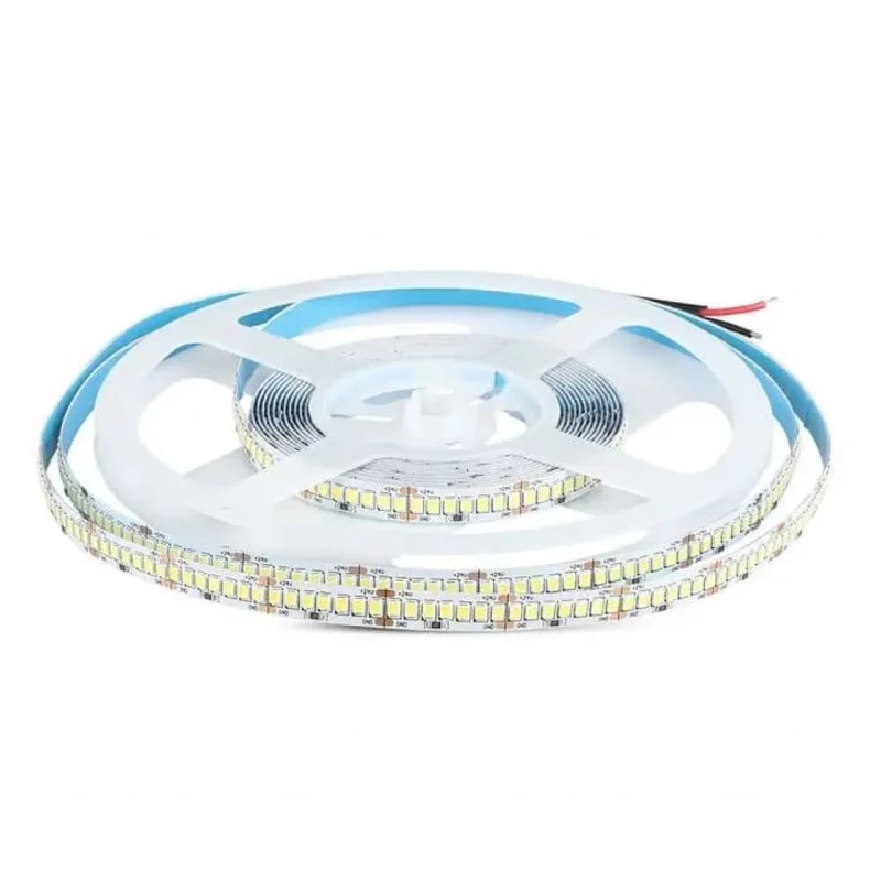 5MT SKU 212600 VT-2835 238 V-TAC Strip LED SMD2835 18W/m 5m 238 LED/m 135LM/W 24V 4000K IP20 10mm