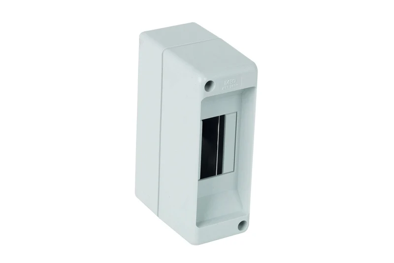 CENTRALINO DA PARETE 2 MODULI barra din IP20 SENZA SPORTELLO GRIGIO Cod.FG14011| Marca FAEG