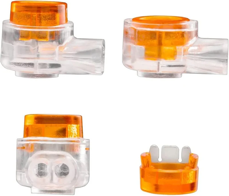 Kit 10 Connettori UY Scotchlok con Gel Isolante | IDC Senza Spelatura | Cavi 19–26 AWG