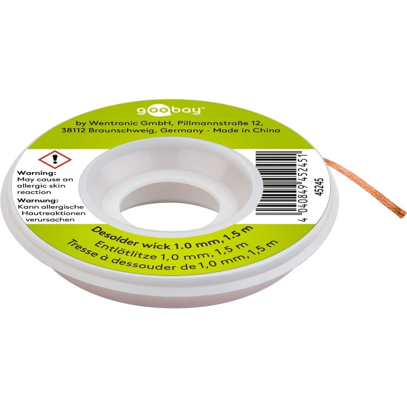Treccia Dissaldante in Bobina 1,5 m con Stoppino 1,0 mm