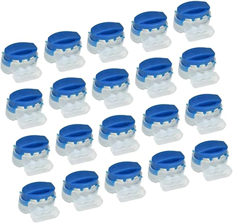 Morsetto Connettore Stagno a Gel IP67 - Kit 20 Pezzi - Modello 314 per Cavi da 0,5 a 1,5mm²