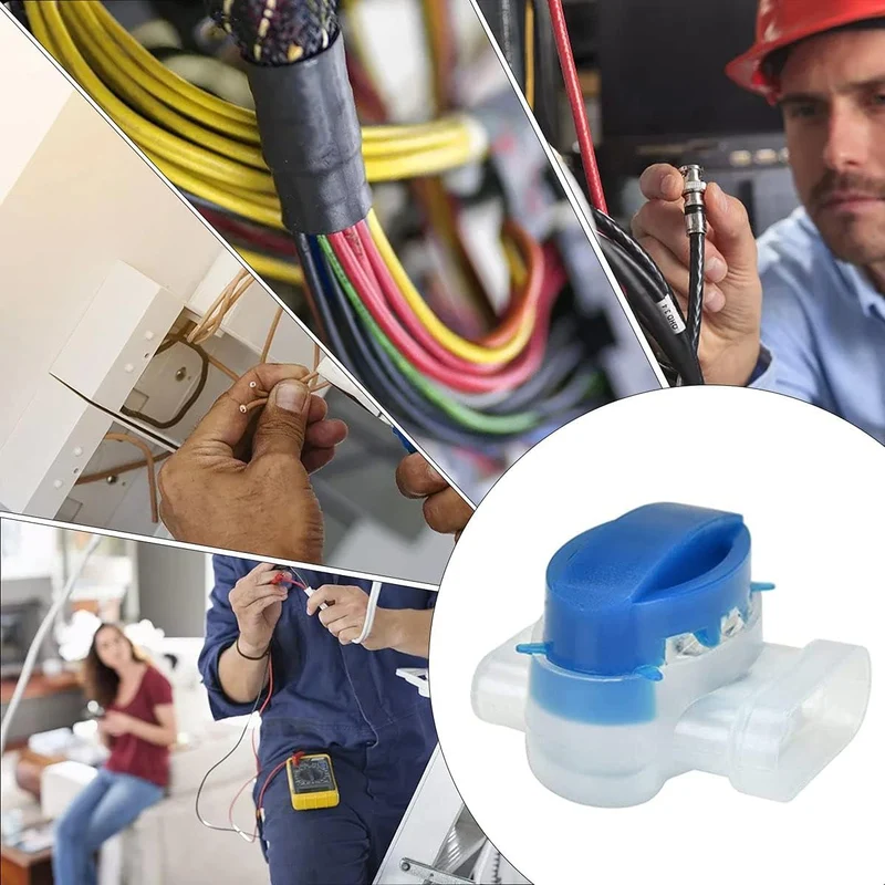 Morsetto Connettore Stagno a Gel IP67 - Kit 20 Pezzi - Modello 314 per Cavi da 0,5 a 1,5mm²