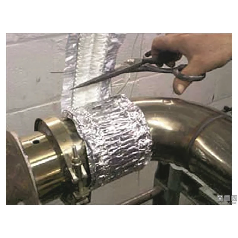 Nastro Termoisolante Elastico MTM Fibra di Vetro e Alluminio