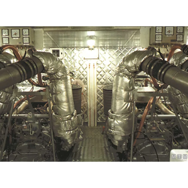 Rivestimento Termoisolante IMATT 20 TS in Fibra di Vetro Alluminizzata
