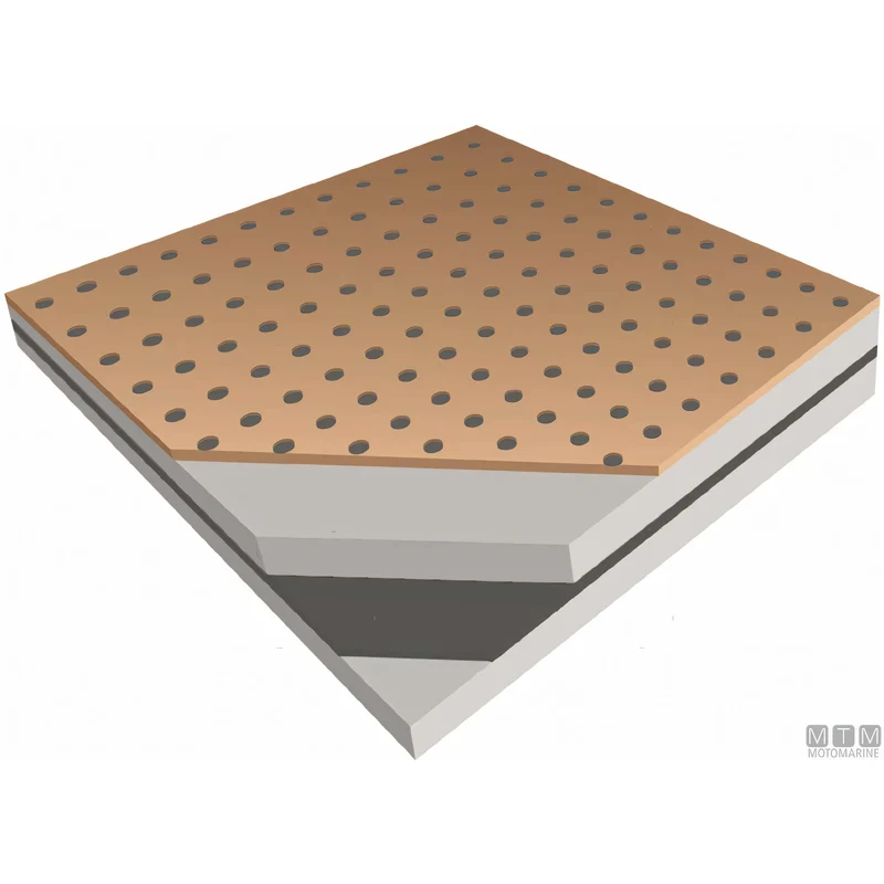 Rivestimento Fono Termo Isolante Akustikabsorber 100x120 cm