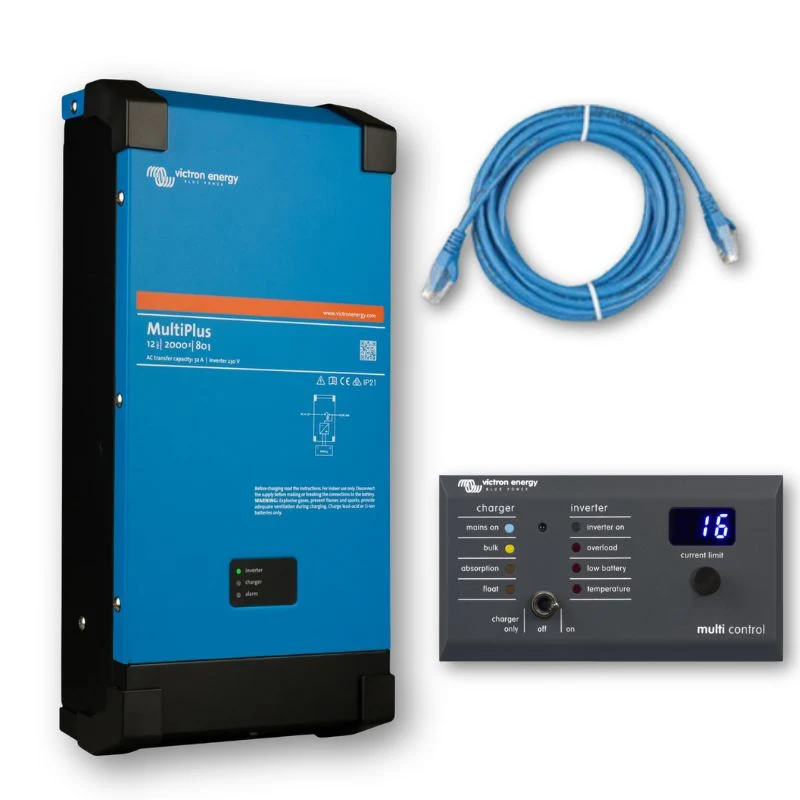 VICTRON ENERGY - MULTIPLUS 12/2000/80 con MULTI CONTROL GX
