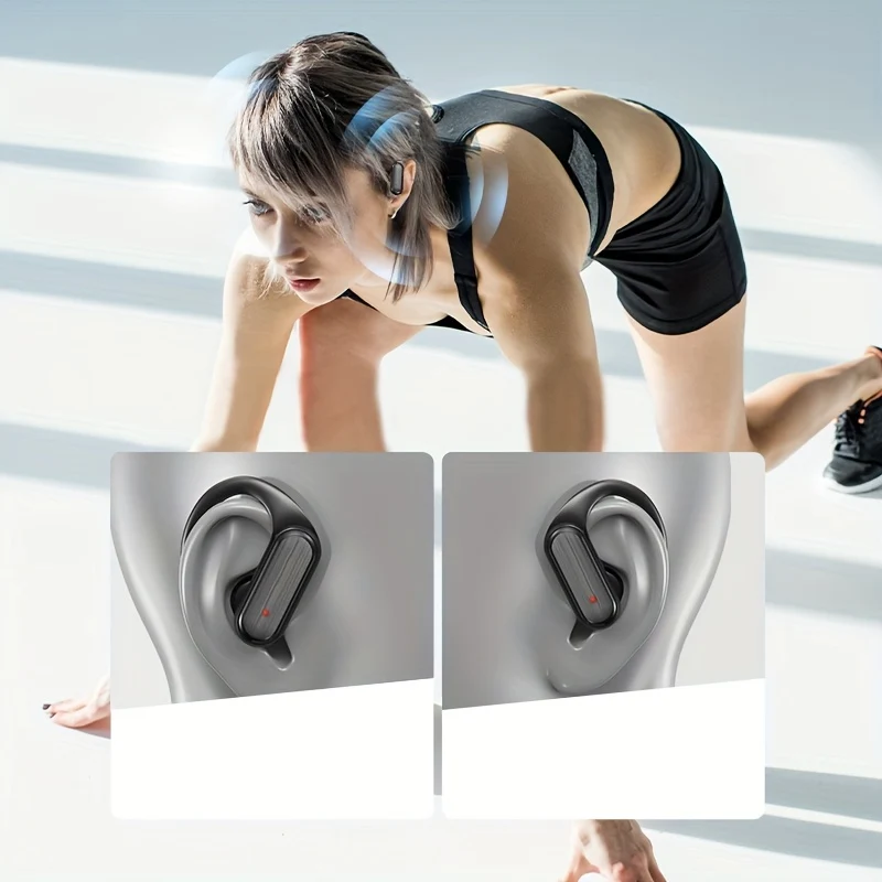CIRCE Cuffie per sport all'aria aperta A520 Auricolari TWS con driver HQ da 13 mm / 0,51 pollici, controllo touch, cuffie da gioco per Android IOS