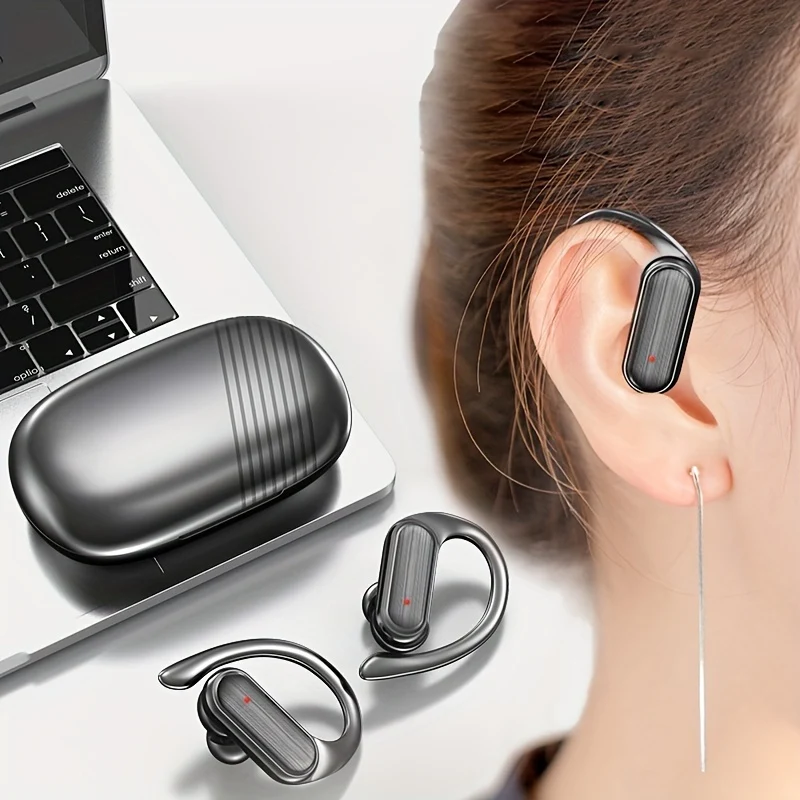 CIRCE Cuffie per sport all'aria aperta A520 Auricolari TWS con driver HQ da 13 mm / 0,51 pollici, controllo touch, cuffie da gioco per Android IOS