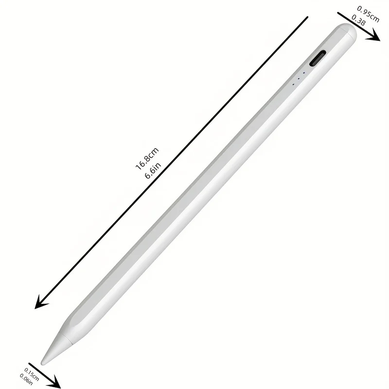 Penna Stilo Per IPad Con Palm Rejection, Matita Attiva Compatibile Con (2018-2022) Apple IPad Pro 11 & 32,77 Cm, IPad 9a/8a/7a/6a Generazione, IPad Air 5a/4a/3a Generazione, IPad Mini 6a/5a Generazione