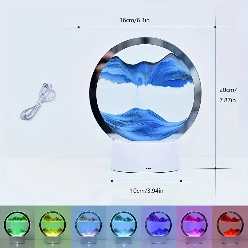 Magic Flowing Sand Light - Connessione Wireless Inclusa!