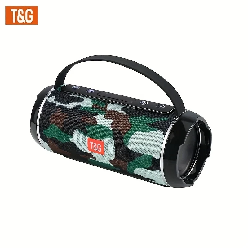 TG116C Altoparlante Compatibile Wireless Verticale Portatile Da Esterno, Lettore Musicale Con Altoparlante A Cubo Piccolo, Supporto Musica Radio USB/TF/FM, Altoparlante Stereo Ultra Basso, Connessione