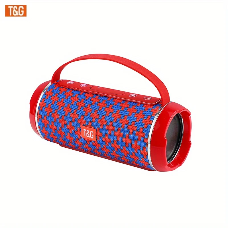 TG116C Altoparlante Compatibile Wireless Verticale Portatile Da Esterno, Lettore Musicale Con Altoparlante A Cubo Piccolo, Supporto Musica Radio USB/TF/FM, Altoparlante Stereo Ultra Basso, Connessione