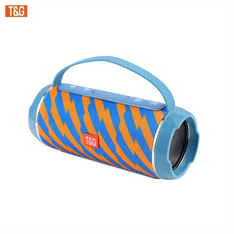 TG116C Altoparlante Compatibile Wireless Verticale Portatile Da Esterno, Lettore Musicale Con Altoparlante A Cubo Piccolo, Supporto Musica Radio USB/TF/FM, Altoparlante Stereo Ultra Basso, Connessione
