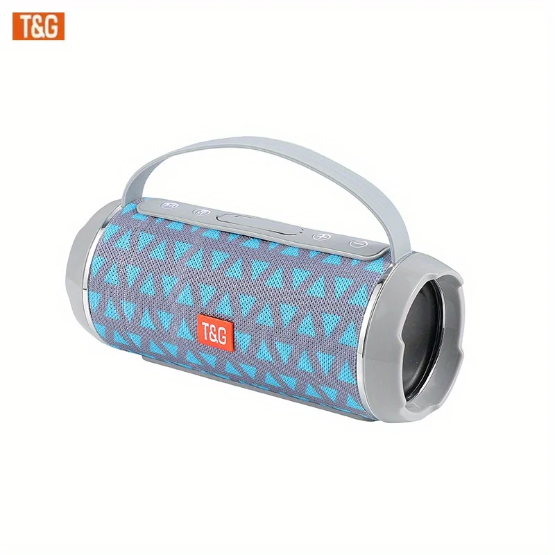 TG116C Altoparlante Compatibile Wireless Verticale Portatile Da Esterno, Lettore Musicale Con Altoparlante A Cubo Piccolo, Supporto Musica Radio USB/TF/FM, Altoparlante Stereo Ultra Basso, Connessione