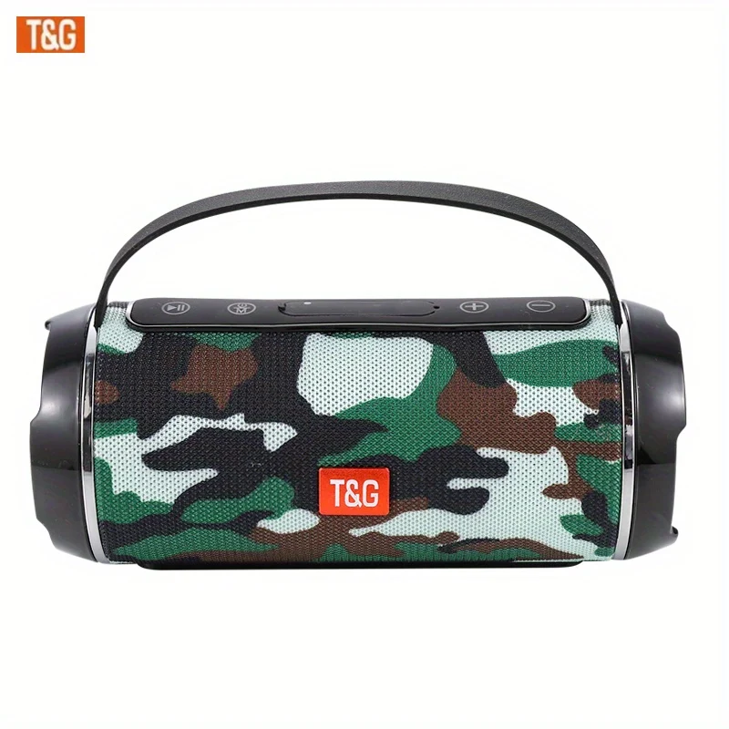 TG116C Altoparlante Compatibile Wireless Verticale Portatile Da Esterno, Lettore Musicale Con Altoparlante A Cubo Piccolo, Supporto Musica Radio USB/TF/FM, Altoparlante Stereo Ultra Basso, Connessione