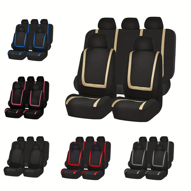 Set di 9 pezzi per seggiolino auto Accessori interni universali Accessori interni