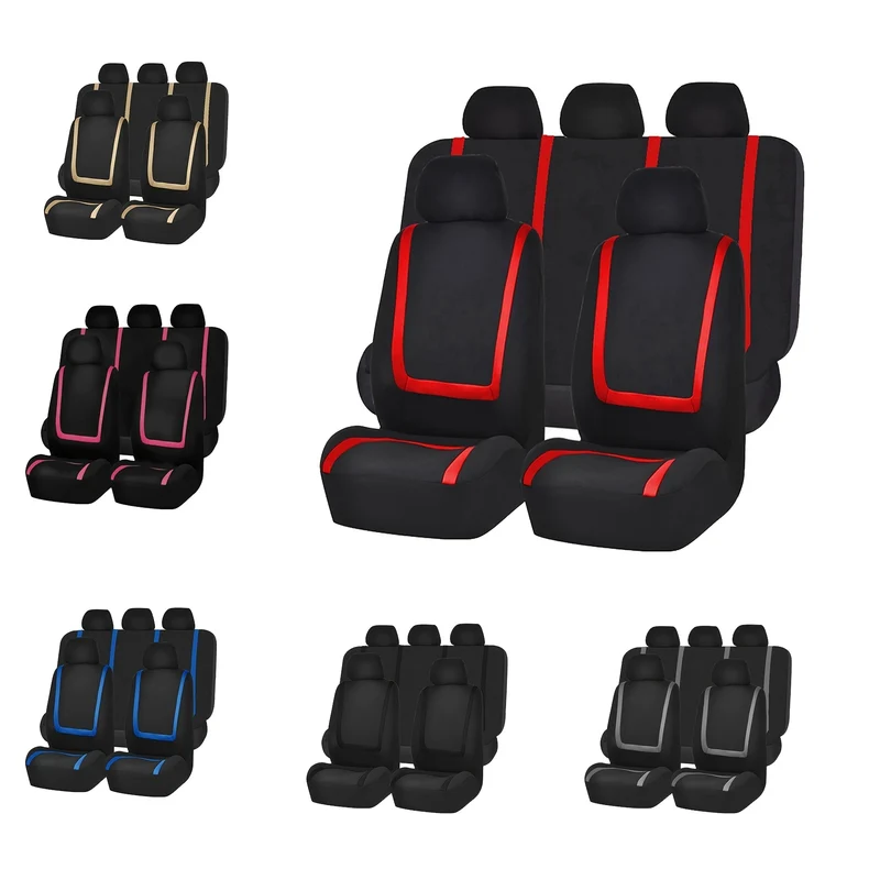 Set di 9 pezzi per seggiolino auto Accessori interni universali Accessori interni