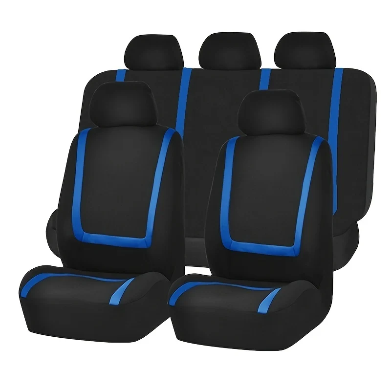 Set di 9 pezzi per seggiolino auto Accessori interni universali Accessori interni