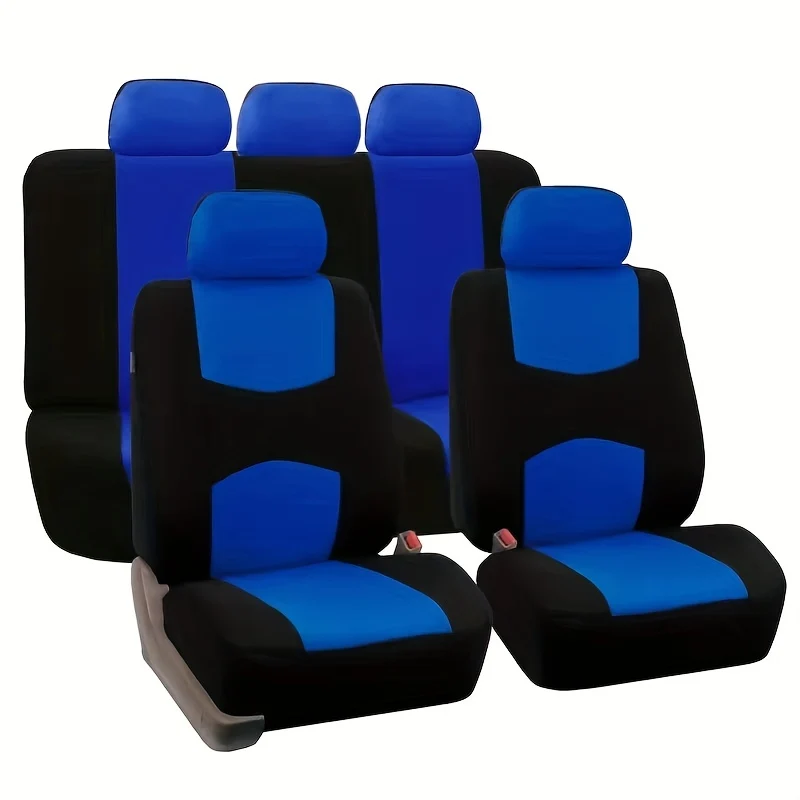 Coprisedile Per Auto Universale A Cinque Posti, Universale Per Tutte Le Stagioni, Per Auto A Cinque Posti, SUV Fuoristrada, Coprisedili Per Auto Universali Per Camioncini