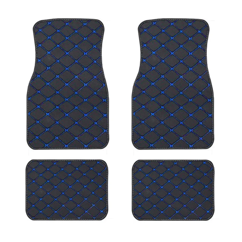 4pz Tappetini Per Auto, Universali Anteriori E Posteriori Impermeabili, Set Completo Di Tappetini Auto In Pelle PU, Accessori Per Interni Auto