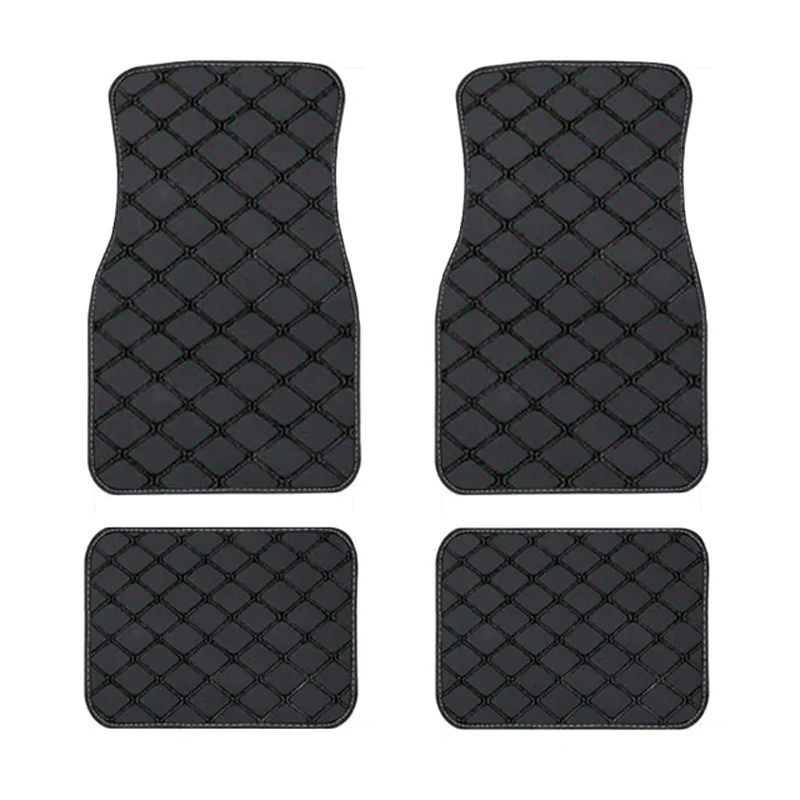 4pz Tappetini Per Auto, Universali Anteriori E Posteriori Impermeabili, Set Completo Di Tappetini Auto In Pelle PU, Accessori Per Interni Auto