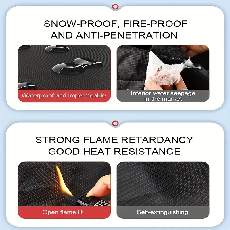 Copertura Magnetica Per Parabrezza Anteriore Per Auto Parabrezza Per Automobile Parasole Per Neve Coperture Esterne Impermeabili Accessori