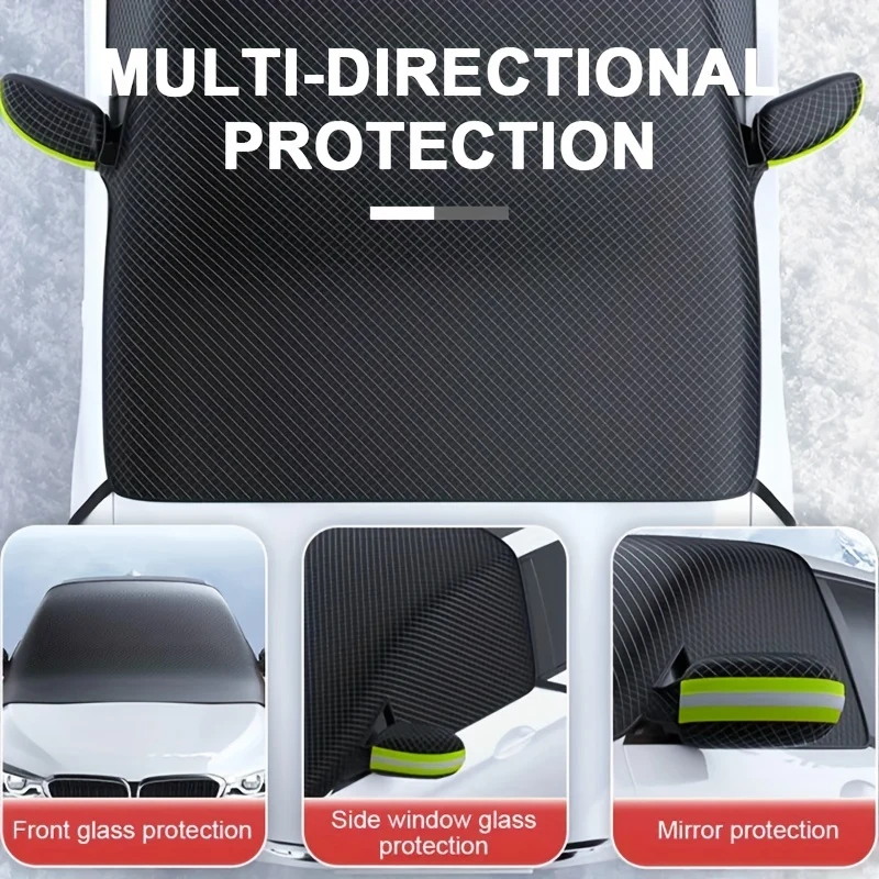 Copertura Magnetica Per Parabrezza Anteriore Per Auto Parabrezza Per Automobile Parasole Per Neve Coperture Esterne Impermeabili Accessori