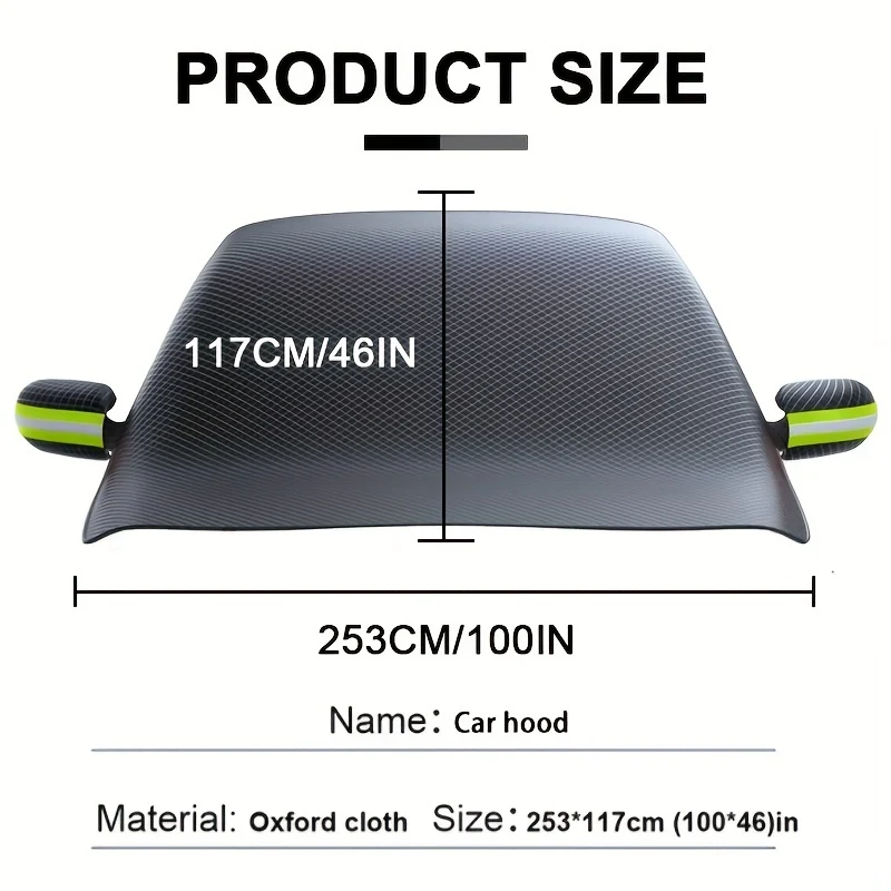 Copertura Magnetica Per Parabrezza Anteriore Per Auto Parabrezza Per Automobile Parasole Per Neve Coperture Esterne Impermeabili Accessori