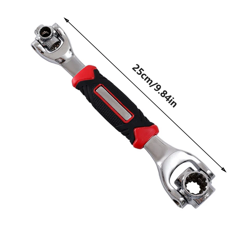1pc Chiave A Tubo, 121,92/132,08 Cm 1 Chiave A Bussola Universale Rotazione A 360 Gradi Chiave Multifunzione Utensili Manuali Chiave Magnetica Strumenti Di Riparazione Automatica