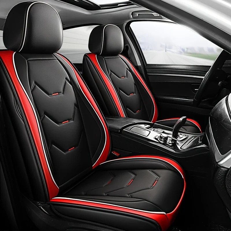 Copertura Del Sedile Dell'automobile In Pelle PU Di Lusso Protezione Del Cuscino Del Sedile Auto Quattro Stagioni Accessori Per Interni Del Veicolo