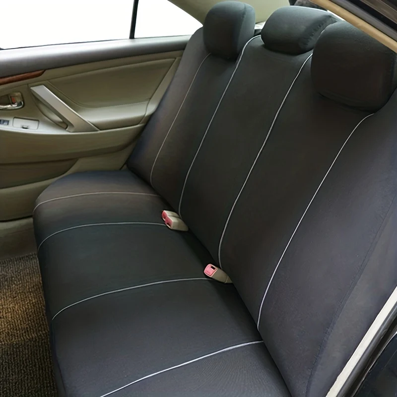 Coprisedili 9 pezzi Set Cuscino per auto Accessori auto Sedile Proteggi SUV Van Camion Cinque posti Airbag universale Sicuro Nero Grigio Rosa Blu Rosso