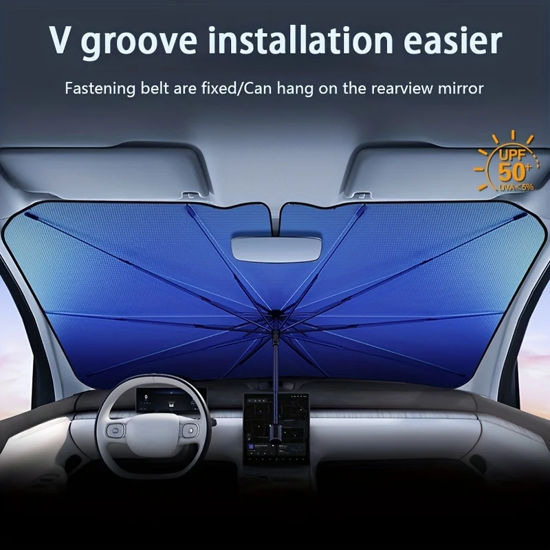 2023 Nuovo ombrello solare auto telescopico Visiera solare innovativa protezione solare isolamento termico ombra strumento ombra outdoor emergenza ombrello auto accessori