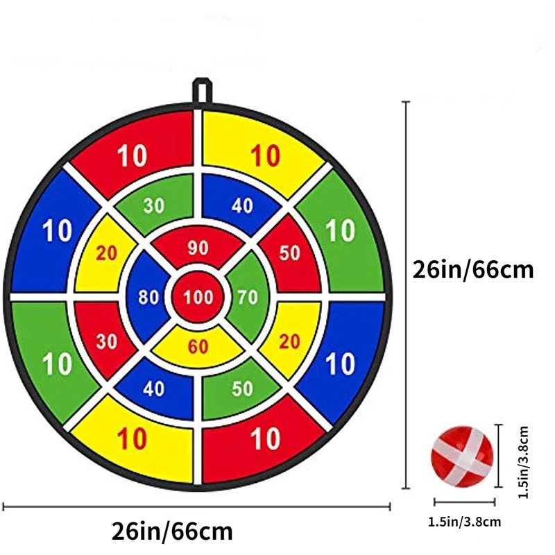 26 Set Di Freccette Per Bambini - 12 Palline Adesive - Gioco Divertente Per Feste Indoor/outdoor Per Ragazzi E Ragazze Dai 3 Ai 12 Anni - Regalo Perfetto Per Compleanni, Natale E Halloween, Ringraziamento!
