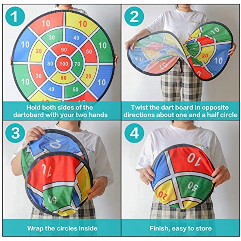 26 Set Di Freccette Per Bambini - 12 Palline Adesive - Gioco Divertente Per Feste Indoor/outdoor Per Ragazzi E Ragazze Dai 3 Ai 12 Anni - Regalo Perfetto Per Compleanni, Natale E Halloween, Ringraziamento!