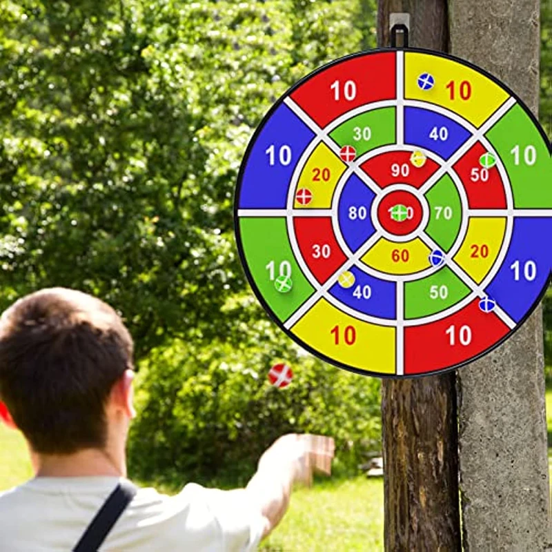 26 Set Di Freccette Per Bambini - 12 Palline Adesive - Gioco Divertente Per Feste Indoor/outdoor Per Ragazzi E Ragazze Dai 3 Ai 12 Anni - Regalo Perfetto Per Compleanni, Natale E Halloween, Ringraziamento!