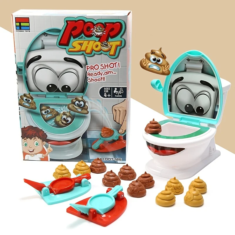 Gioco di tiro alla cacca Divertente gioco per la famiglia Gioco di cacca veloce e frenetico Giocattolo per ragazzi Ragazze Bambini Adulti Halloween/Giorno del Ringraziamento/Regalo di Natale Natale、Halloween、Regalo del Ringraziamento