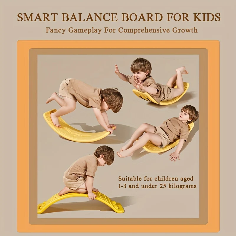 Smart Balance Board Per Bambini: Divertente E Educativo Gioco A Dondolo Per Lo Sviluppo Delle Abilità Motorie Regalo Di Natale E Halloween!