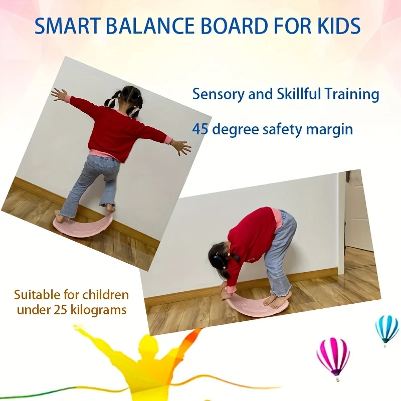 Smart Balance Board Per Bambini: Divertente E Educativo Gioco A Dondolo Per Lo Sviluppo Delle Abilità Motorie Regalo Di Natale E Halloween!