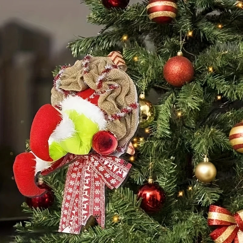 Ghirlanda di Natale da ladro Decorazione per la porta d'ingresso Decorazione per riunioni di famiglia Parete per finestra Ghirlanda per interni ed esterni Natale Halloween Regalo del Ringraziamento Natale, Halloween, Regalo del Giorno del Ringraziamento