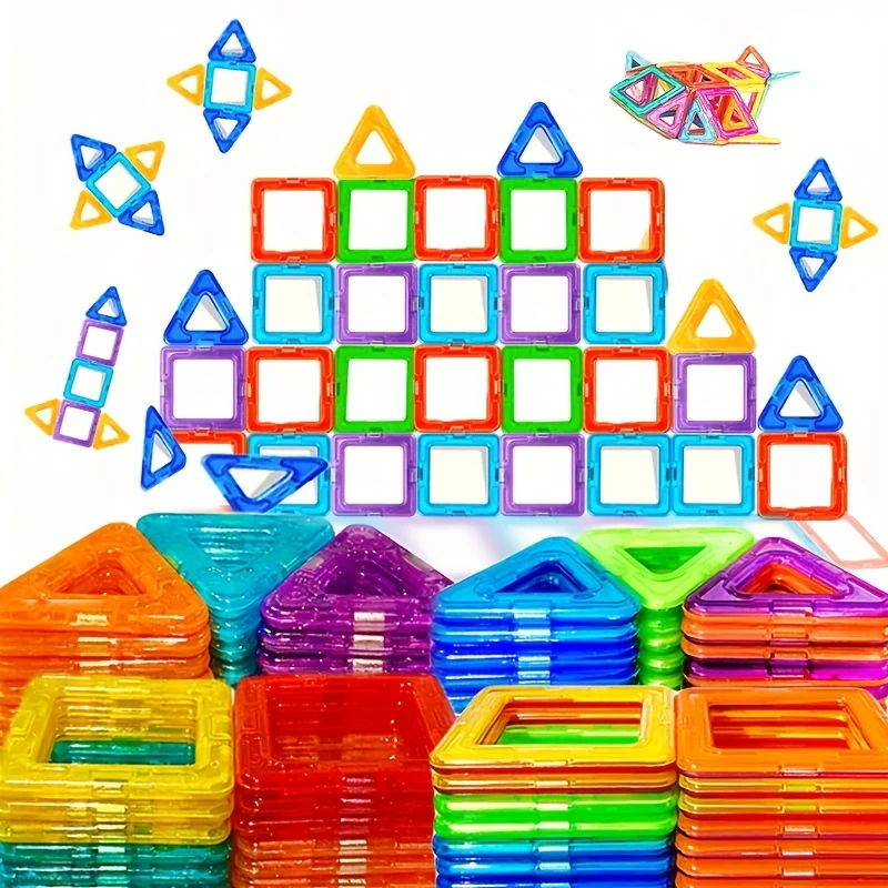 Blocchi Magnetici Di Grandi Dimensioni E Mini Dimensioni Magneti Fai Da Te Giocattoli, Set Di Costruzioni Di Design Regali, Regalo Di Natale/Halloween/Ringraziamento