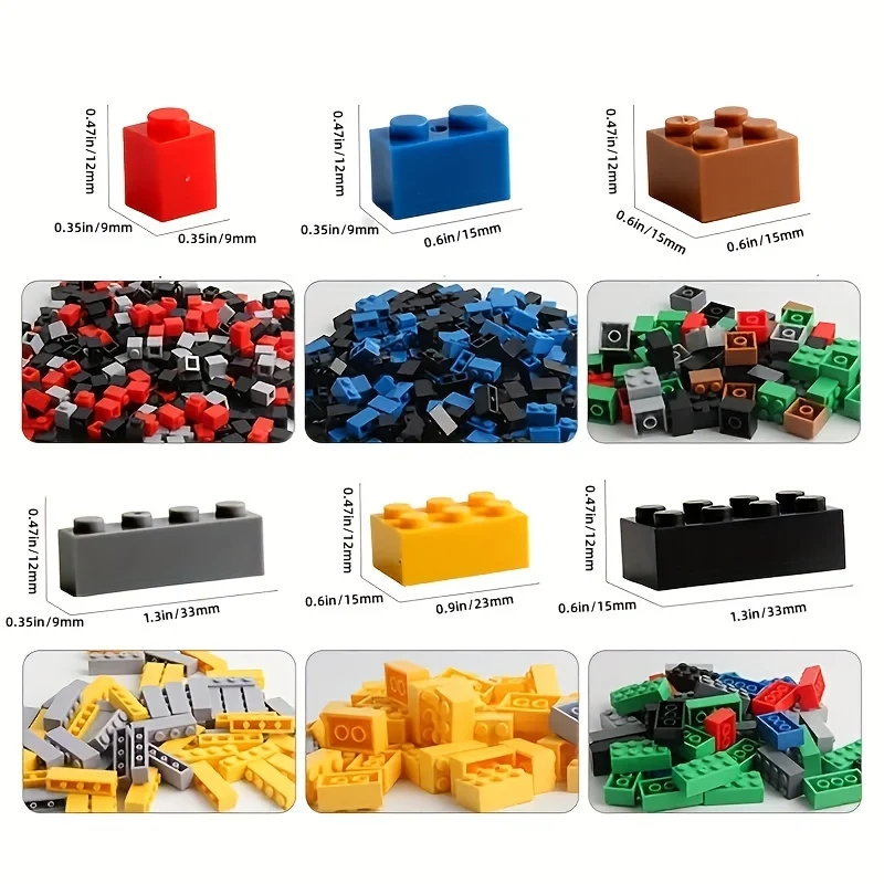 1000 pezzi compatibili fai da te creativi set di giocattoli giocattoli educativi, Halloween/Giorno del Ringraziamento/regalo di Natale